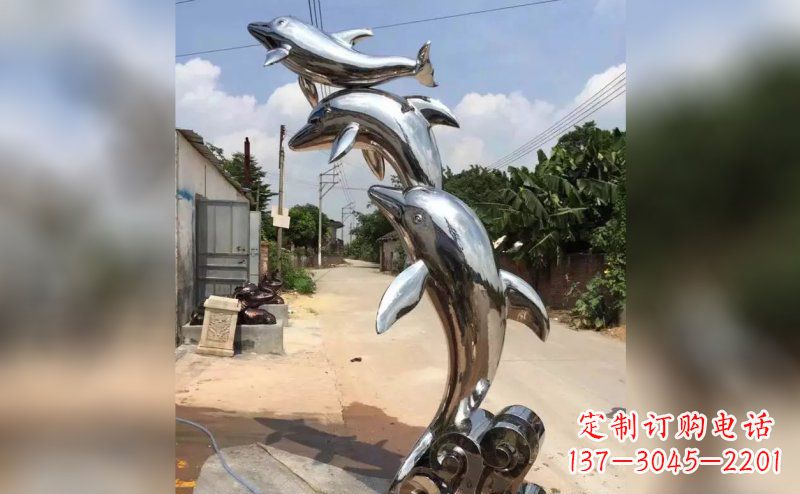 徐州产品名称优雅海豚雕塑