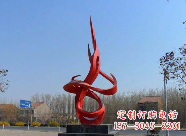 徐州公园不锈钢火苗景观雕塑