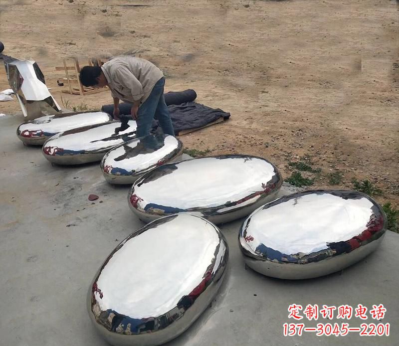徐州中领雕塑水滴形艺术雕塑