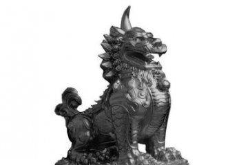 徐州独角兽铜雕塑，精美细腻传统工艺