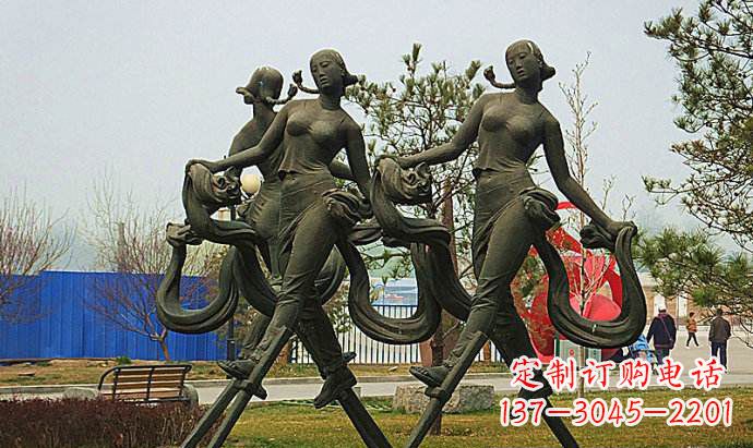徐州中领雕塑精美女孩雕塑