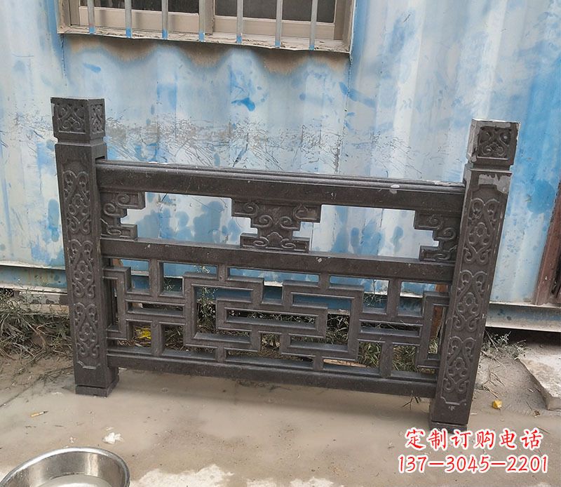徐州集乐馆大理石栏板雕塑