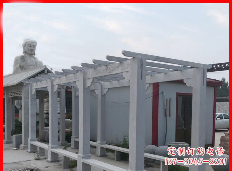 徐州公园大理石石雕长廊 (2)