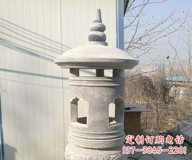 徐州精美公园大理石石灯雕塑