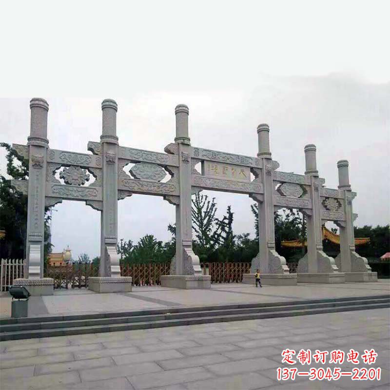 徐州公园大门五门无楼牌坊