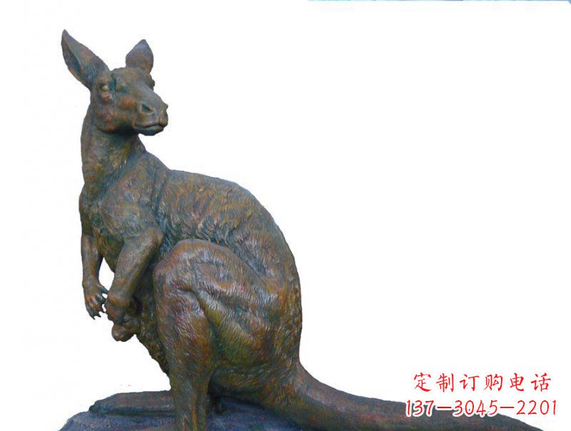 徐州精致工艺铜袋鼠雕塑