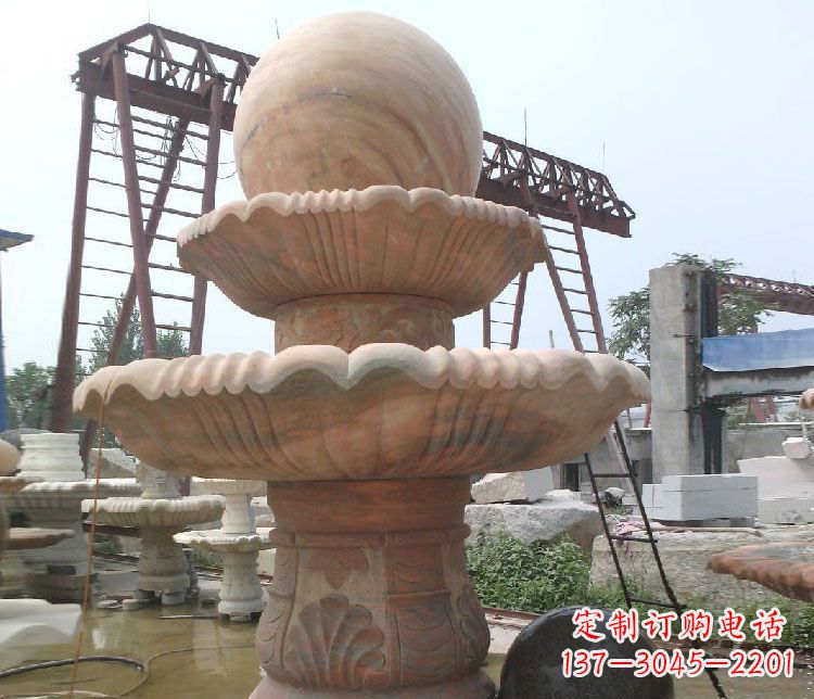 徐州绚丽多彩的风水球雕塑