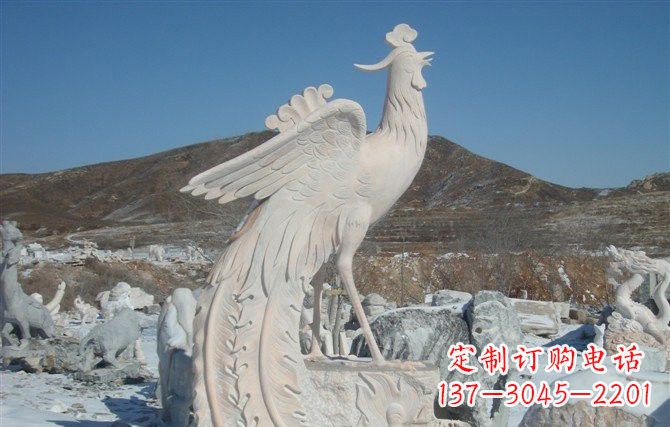 徐州公园凤凰石雕
