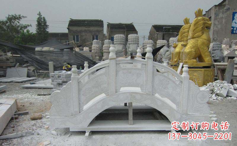 徐州精美的大理石拱桥雕塑