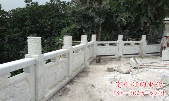 徐州公园景观大理石栏板雕塑 (3)