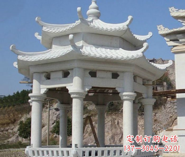 徐州专业汉白玉凉亭雕塑