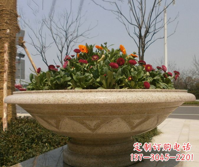 徐州中领雕塑花盆石雕