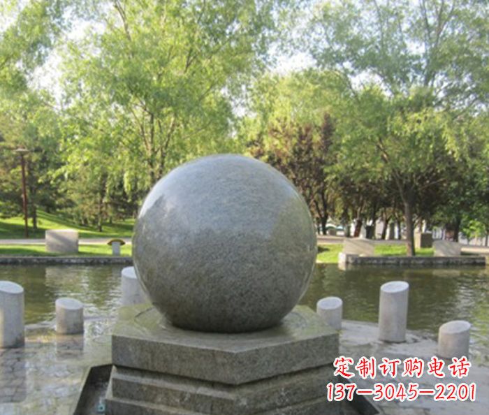 徐州悠久象征——精致风水球石雕