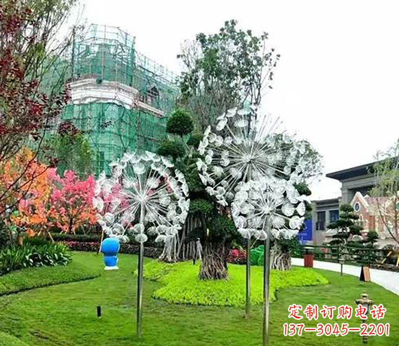 徐州公园蒲公英雕塑