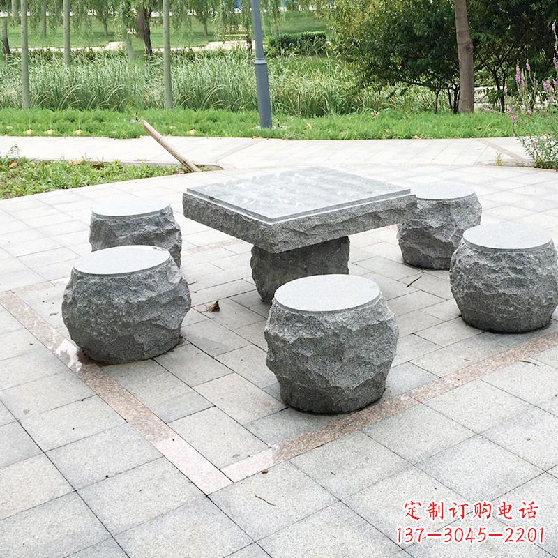 徐州公园石桌凳