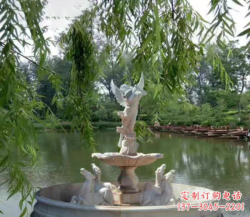 徐州公园天使景观石雕