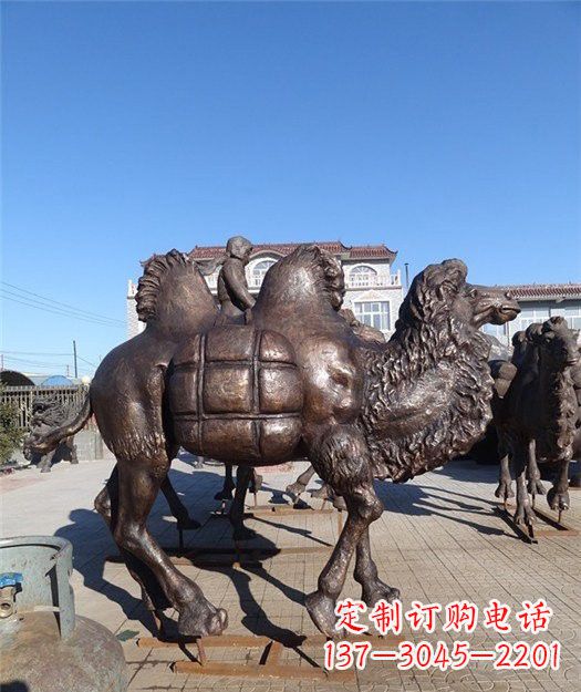 徐州高端铜骆驼雕塑定制