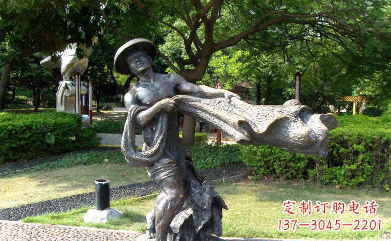 徐州渔民铜雕—— 带您体验渔夫传统文化