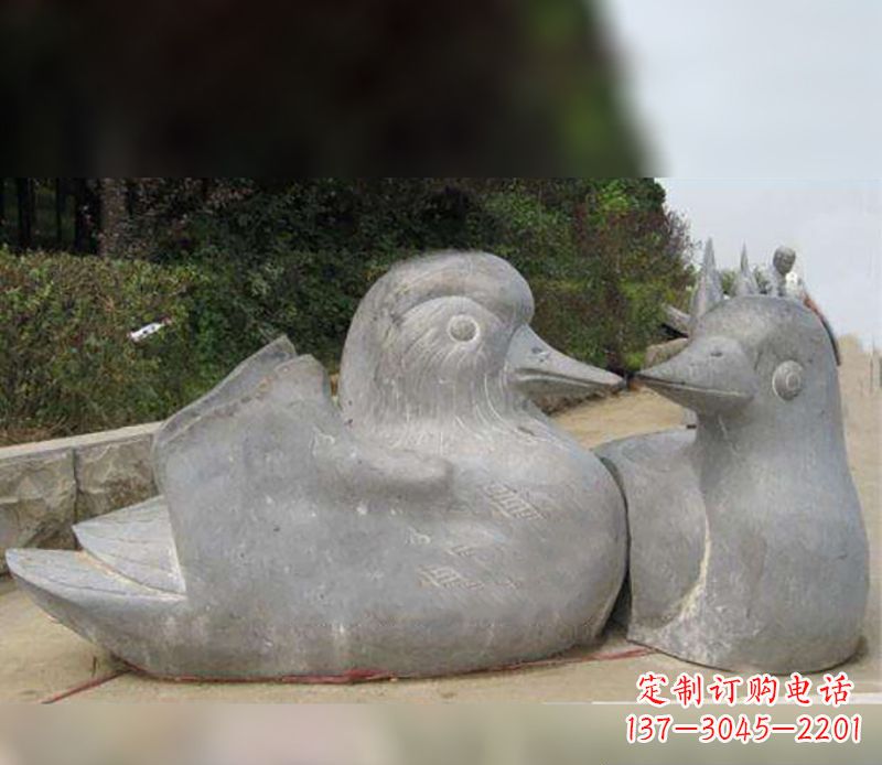 徐州中领雕塑传统鸳鸯石雕