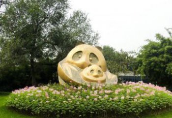 徐州熊猫雕塑 － 令公园增添无限活力