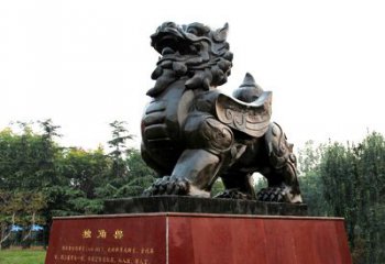 徐州独角兽雕塑，释放公正之美