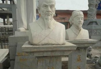 徐州高级定制古代名人祖冲之头像雕塑