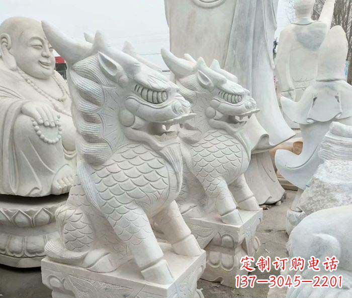 徐州中领雕塑麒麟石雕：传承古典韵味