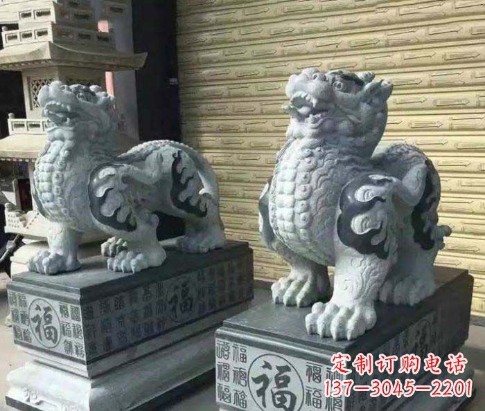 徐州传承经典的古典貔貅石雕