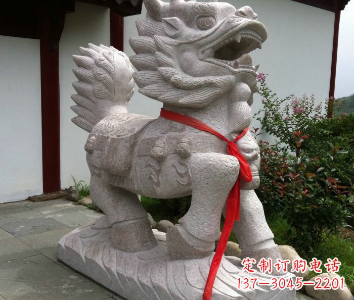 徐州古典神麒麟石雕,令人叹为观止的精美艺术