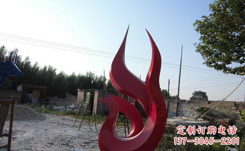 徐州广场不锈钢抽象凤凰雕塑_1 (2)