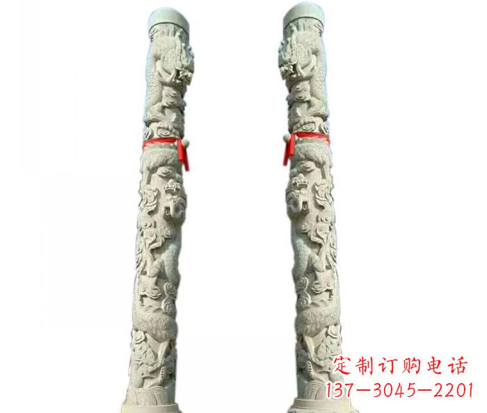 徐州时尚的盘龙柱石雕,给你不一样的空间