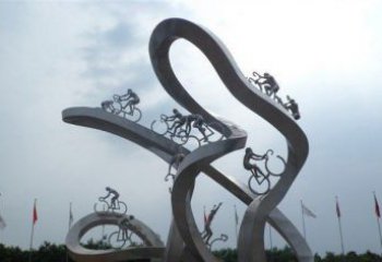 徐州让你个性十足的自行车雕塑