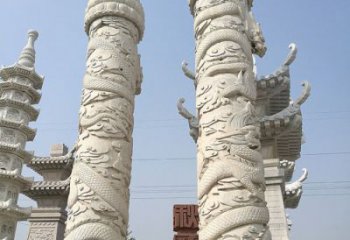 徐州传承雄风，精美绝伦的盘龙柱石雕