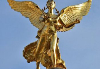 徐州完美雕刻的天使景观铜雕