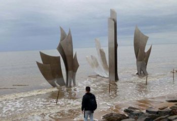 徐州海洋船帆雕塑——送给宁静海滩的时刻