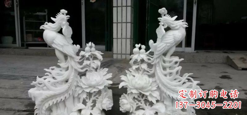 徐州汉白玉凤凰雕塑