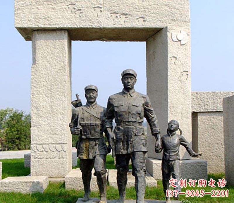 徐州红军公园雕塑,精致而独特