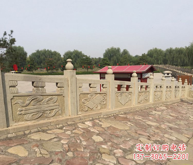 徐州护城河大理石栏板雕塑