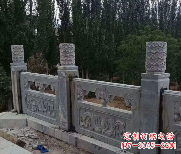 徐州护城河建筑石雕栏板 (3)
