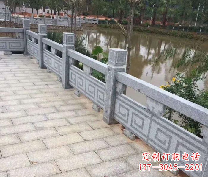 徐州护城河建筑石雕栏板 (4)