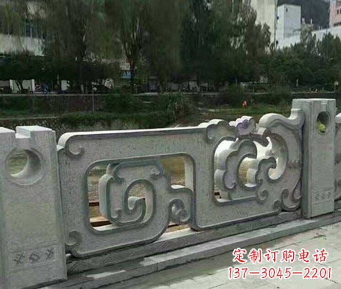 徐州护城河建筑石雕栏板