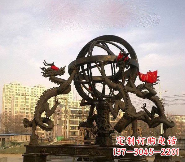 徐州浑天仪铜雕:以精湛的手工雕刻出活生生的精美作品