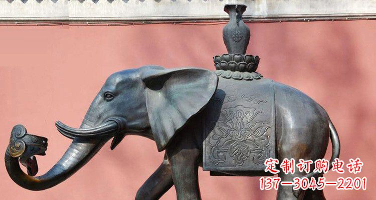 徐州吉祥大象铜雕