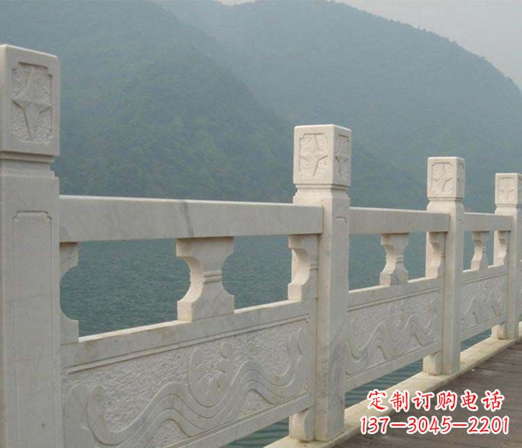 徐州中领雕塑：景区大理石栏板石雕