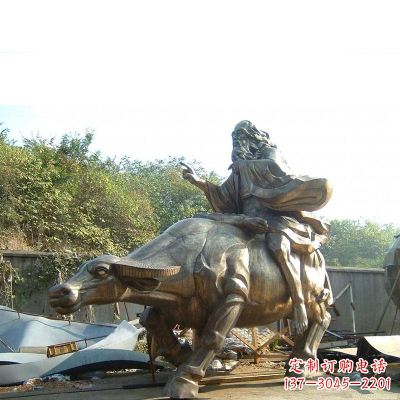 徐州绽放老子雕像的传统文化魅力