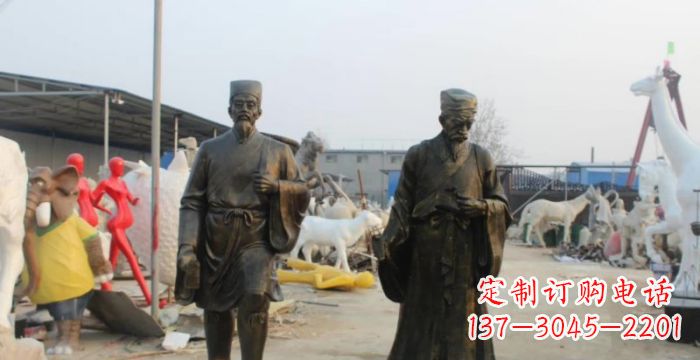 徐州复兴古艺,海归精品—李时珍铜雕