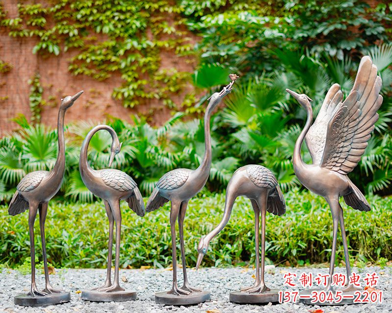 徐州鹿鹤同春，经典款式雕塑