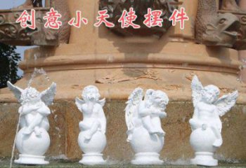 徐州中领雕塑：汉白玉小天使雕塑