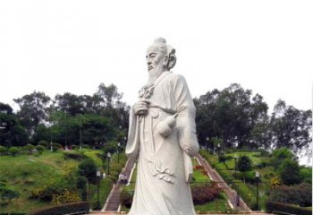 徐州张仲景石雕雕塑，精工细作，传承古代文化