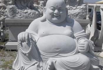 徐州精美高雅的汉白玉弥勒佛雕像